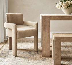 Modern Farmhouse Fully Leather Armchair