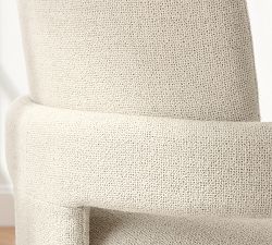 Modern Farmhouse Fully Upholstered Armchair