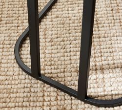 Jake Upholstered Metal Stool