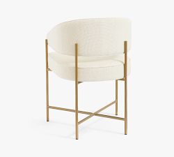 Baldwin Upholstered Metal Stool