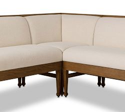 Montana Oak Dining Banquette (113")