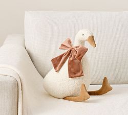 Georgia Goose Shaped Pillow
