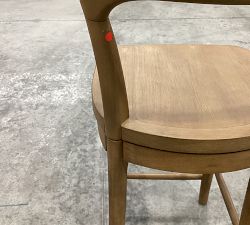 Open Box: Cline Swivel Counter Stool - Antique Umber