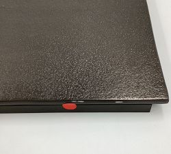 Open Box: Duke Rectangular Metal Side Table (28&quot;) - Bronze