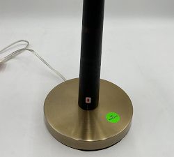 Open Box: Graton Metal Table Lamp (29&quot;) - Black/Antique Brass