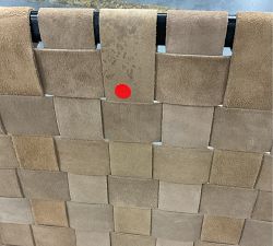 Open Box: Shay Leather Armchair - Light Caramel