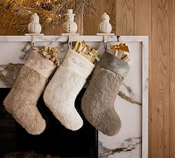 Mink Faux Fur Stocking