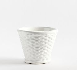 Ceramic Woven Cachepots