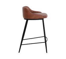 Evanna Faux Leather Counter Stool