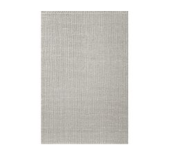 Open Box: Chunky Wool Jute Rug, 6' x 9' - Gray