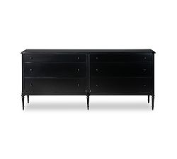 Open Box: Cassian 6-Drawer Dresser (78&quot;) - Black