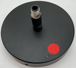 Open Box: Laurel Glass Pendant (8&quot;) - Bronze