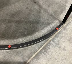 Open Box: Malcolm Round Nesting Coffee Table, 40&quot; Diam. - Glazed Pine