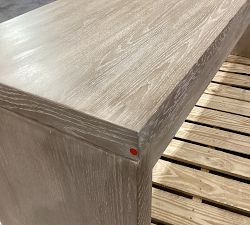 Open Box: Newport Console Desk, 80&quot; - Mist