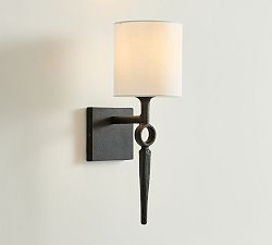Easton Forged-Iron Sconce (18'')