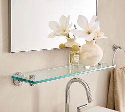 Sansome Glass Single Shelf  (24")