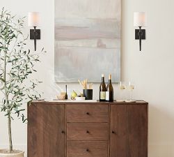 Easton Forged-Iron Sconce (18'')