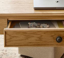 Hartford Peninsula Desk with File Cabinet (104")