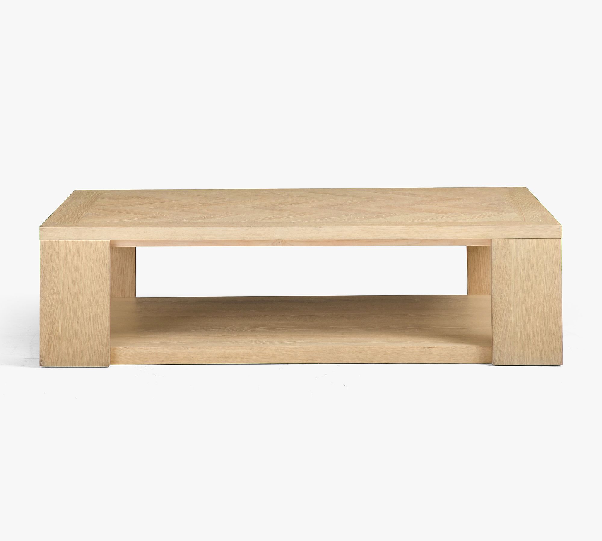 Pottery Barn Blair Herringbone Coffee Table