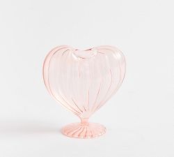 Heart Glass Vase