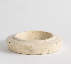 Travertine Decorative Bowl