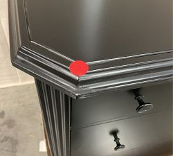 Open Box: Cassian 6-Drawer Dresser (78&quot;) - Black