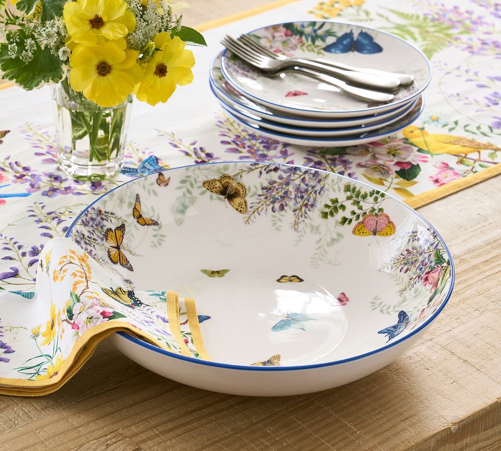Meadow Stoneware Serving Bowl