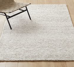 Open Box: Chunky Knit Sweater Handwoven Rug