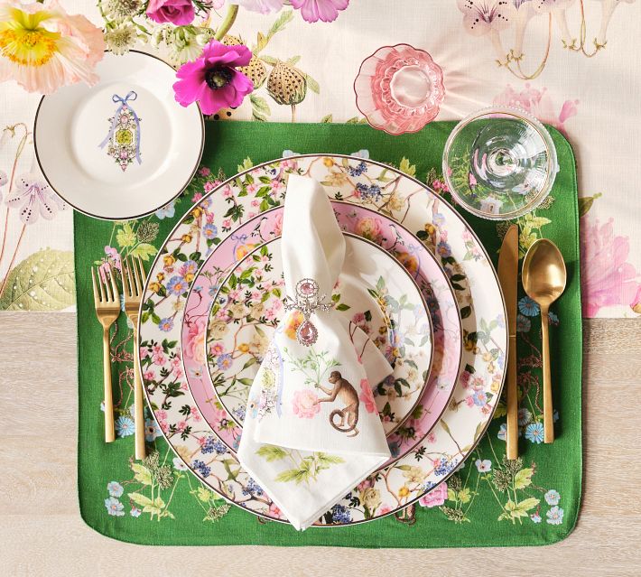 Cynthia Rowley Midsummer Night's Dream Salad Plates - Set of 4