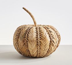 Decorative Rattan Pumpkins