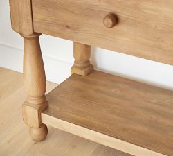 Heritage Farmhouse Bar Console Table