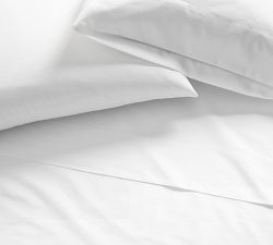 Italian 400-Thread-Count Percale Sheet Set
