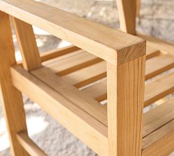 Get the Look: Malibu Teak Grand Outdoor Dining Table + Chair