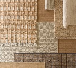 Custom Boucle Serged Sisal Rug Swatch - Free Returns Within 30 Days