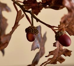Faux Acorn Oak Branch