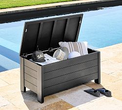 Open Box: Malibu Metal Storage Trunk with Inserts