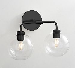Reagan Double Globe Sconce (18&quot;)