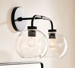 Reagan Double Globe Sconce (18&quot;)