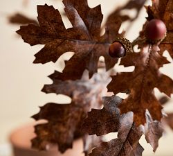 Faux Acorn Oak Branch