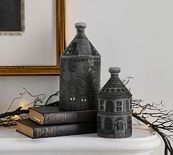 Haunted House Candlepot - Midnight Embers