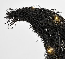 Lit Hanging Witches Hat