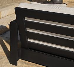 Malibu Metal Platform Outdoor Sofa (91")