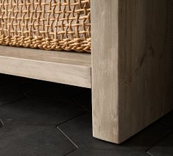 Pismo Reclaimed Wood 55" Single Wide Sink Vanity