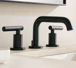 Rhodes Lever Handle Widespread Bathroom Sink Faucet