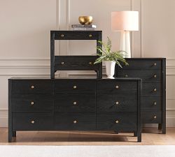 Calistoga 5-Drawer Tallboy Dresser (30")