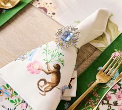 Cynthia Rowley You're a Gem Napkin Rings - Mixed Set of 4