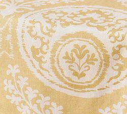 Lena Medallion Organic Cotton Table Runner