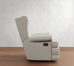 PB Wingback Manual &amp; Power Swivel Glider Recliner