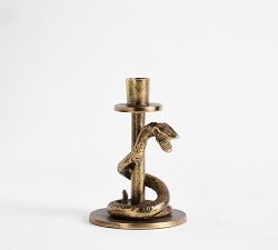 Brass Snake Candle Holder