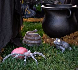 Lit Witches Cauldron